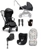 Airo 7 Piece Essentials Bundle with Black Carrycot & Black Sirona Car Seat